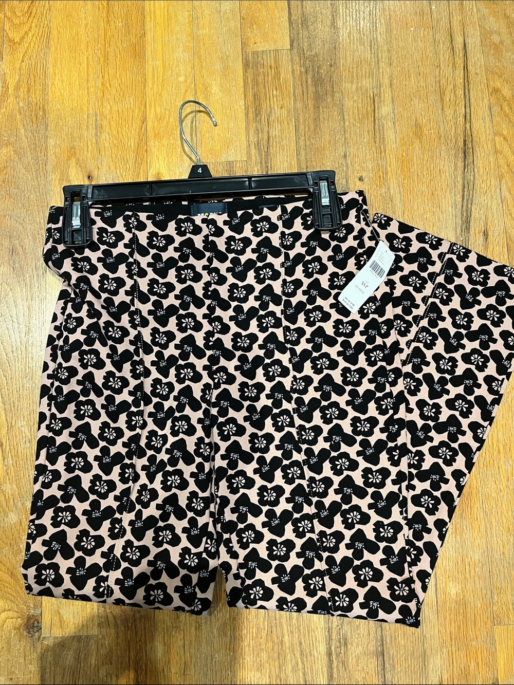 Maeve Margot pants XSP NWT brown flowers - Picture 2 of 7